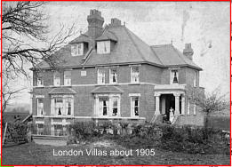 London Villas about 1905